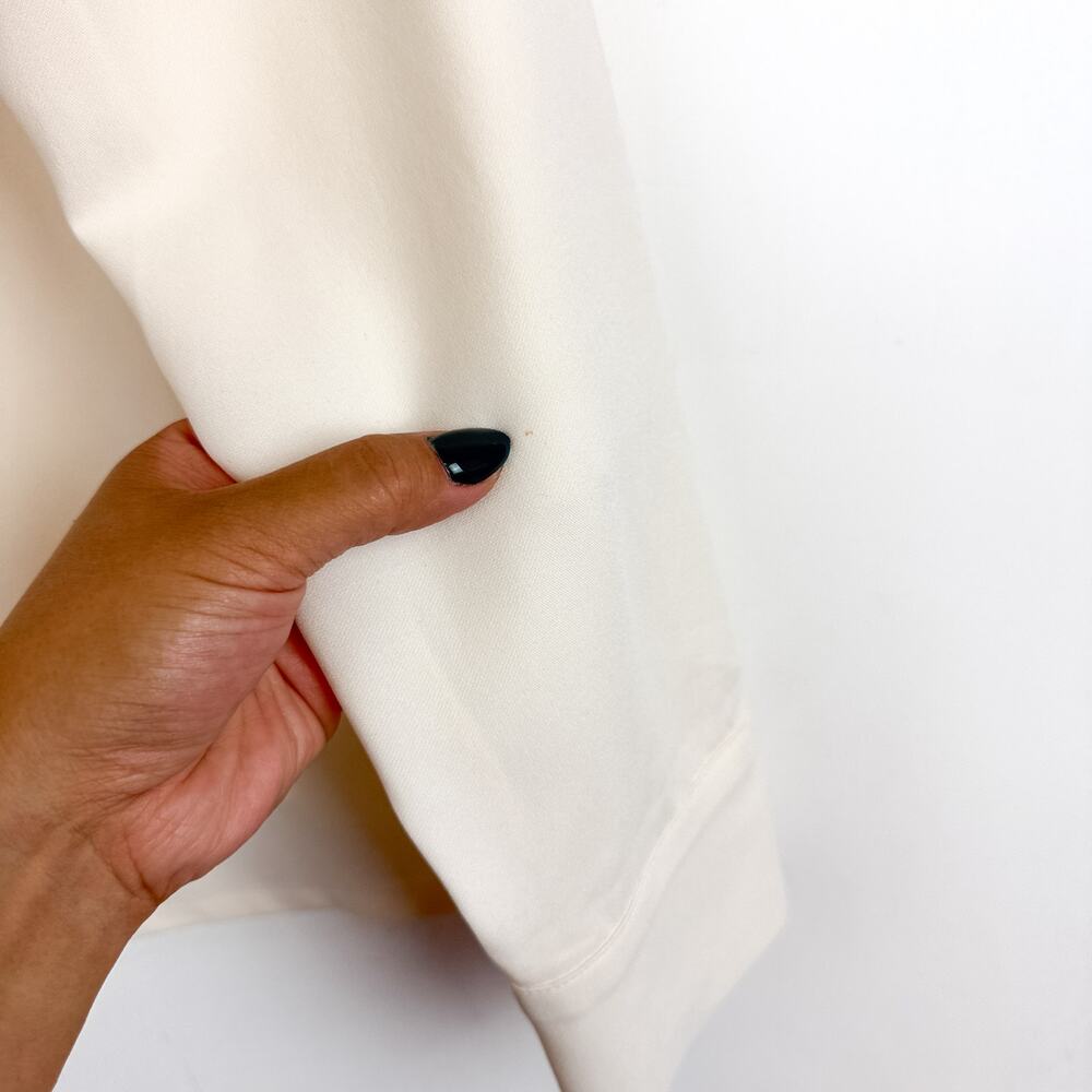 The Fold London Silk Stretch Layered Flowy Blouse… - image 4